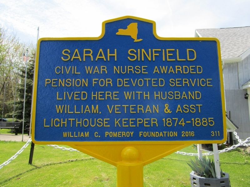 Sarah Sinfield Marker image. Click for full size.