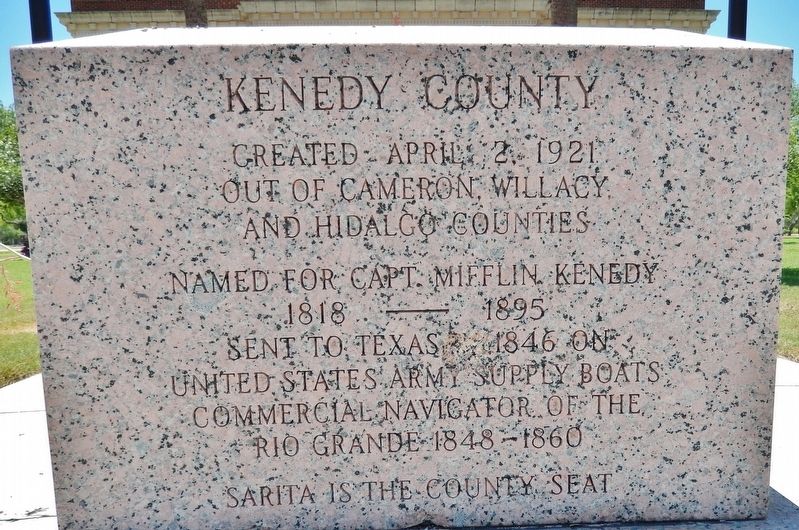 Kenedy County Marker image. Click for full size.