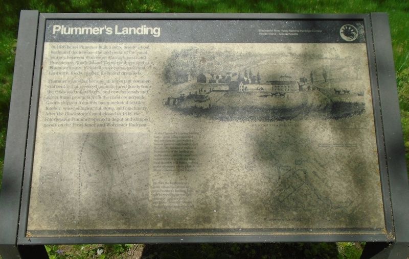 Plummer's Landing Marker image. Click for full size.