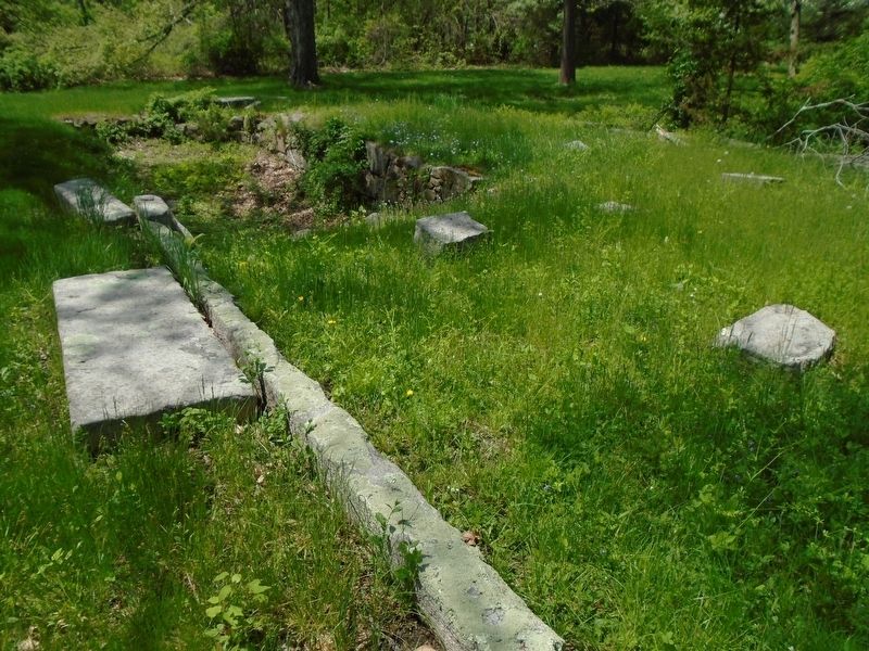 Plummer's Landing Trading House Foundation Remnants. Click for full size. Plummer's Landing Trading House Foundation Remnants image. Click for full size.