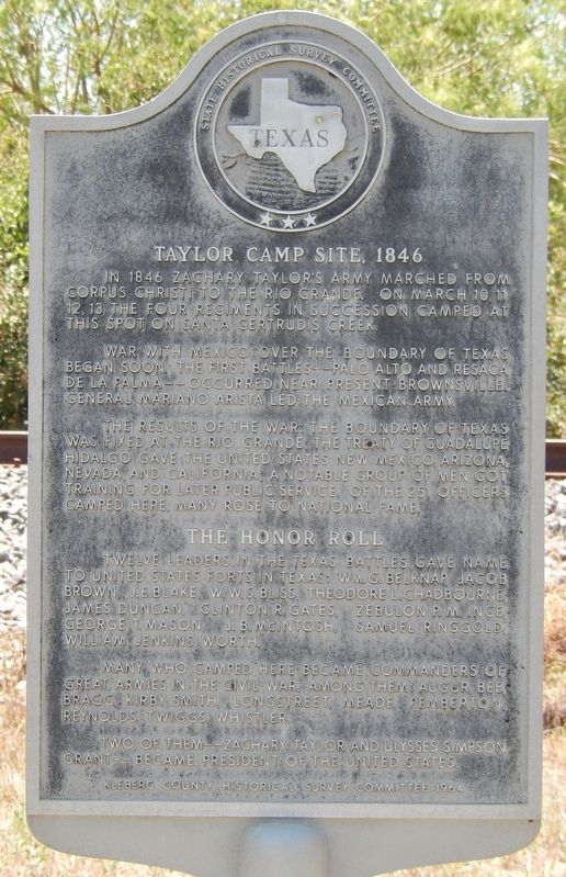 Taylor Camp Site, 1846 Marker image. Click for full size.