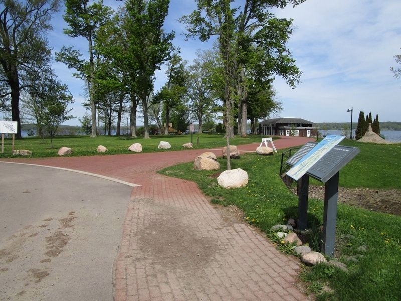 Palestine Park Marker image. Click for full size.