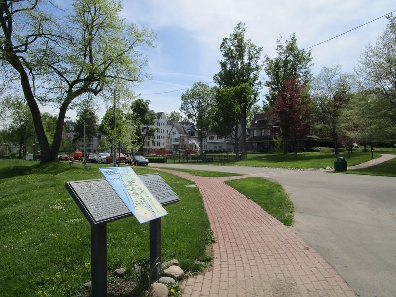 Palestine Park Marker image. Click for full size.