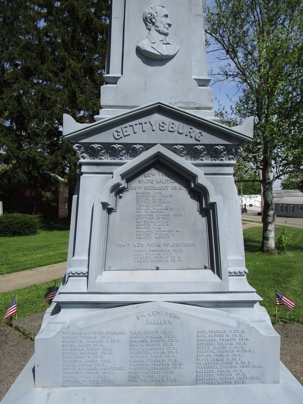 Sherman Civil War Monument. Click for full size. Sherman Civil War Monument image. Click for full size.