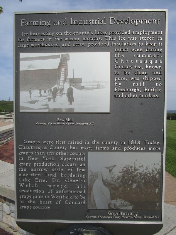 Farming and Industrial Development Marker image. Click for full size.