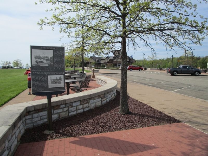 Transportation Marker. Click for full size. Transportation Marker image. Click for full size.