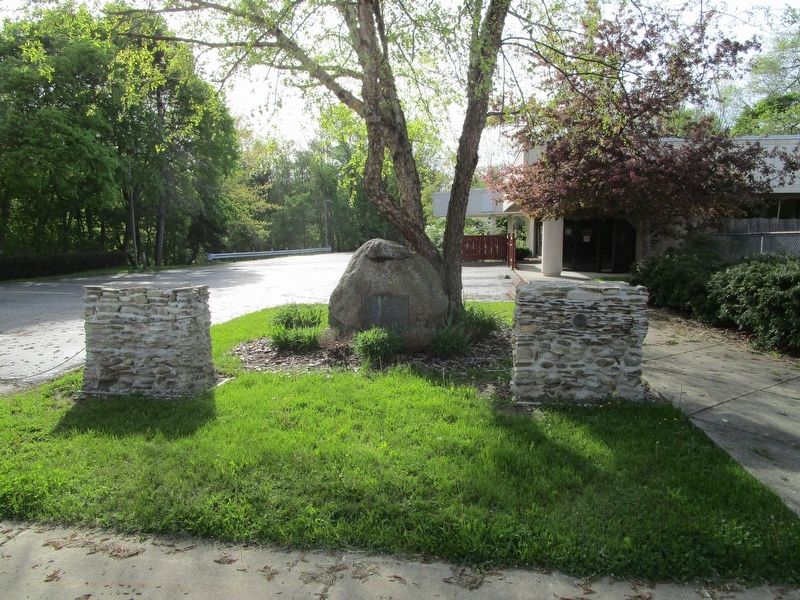 The Site of the First Gas Well Marker image. Click for full size.
