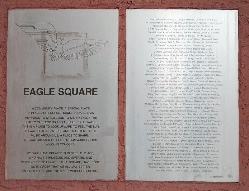 Eagle Square Marker image. Click for full size.
