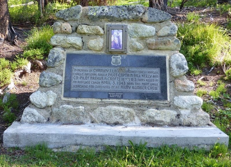 Langer Monument. Click for full size. Langer Monument image. Click for full size.