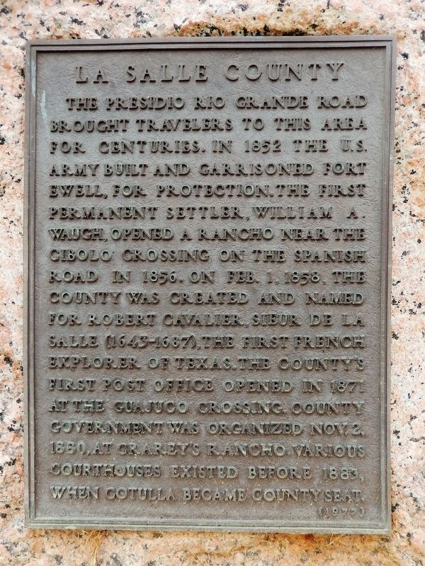 La Salle County Marker image. Click for full size.