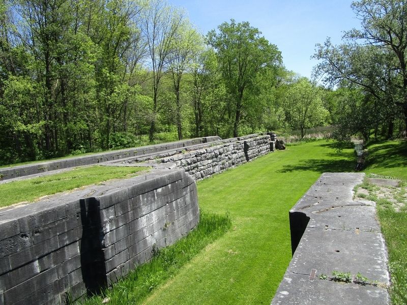 Enlarged Erie Canal Lock 60. Click for full size. Enlarged Erie Canal Lock 60 image. Click for full size.