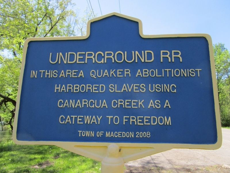 Underground RR Marker image. Click for full size.