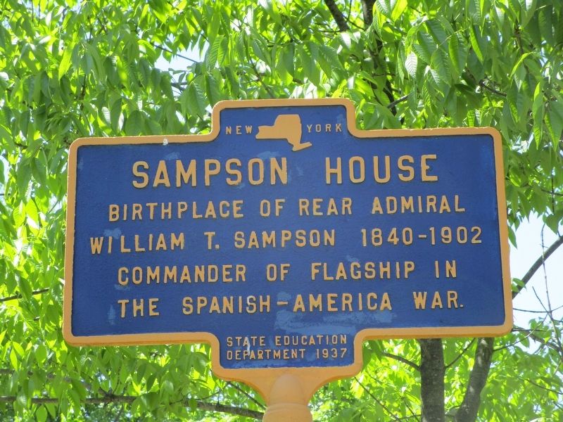 Sampson House Marker. Click for full size. Sampson House Marker image. Click for full size.