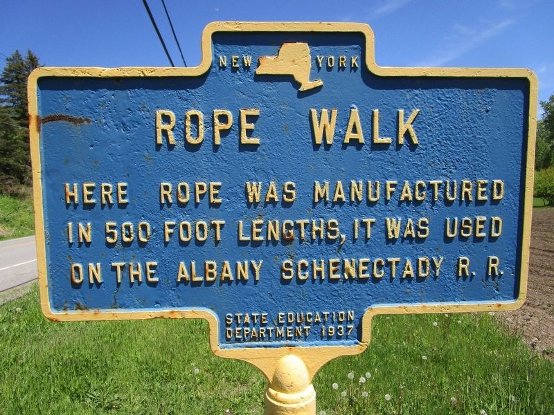 Rope Walk Marker image. Click for full size.