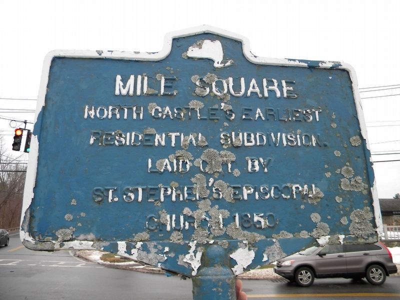 Mile Square Marker image. Click for full size.