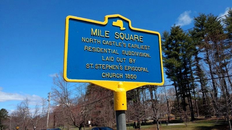 Mile Square Marker image. Click for full size.