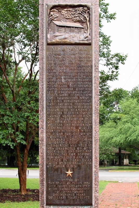 New Braunfels Marker image. Click for full size.