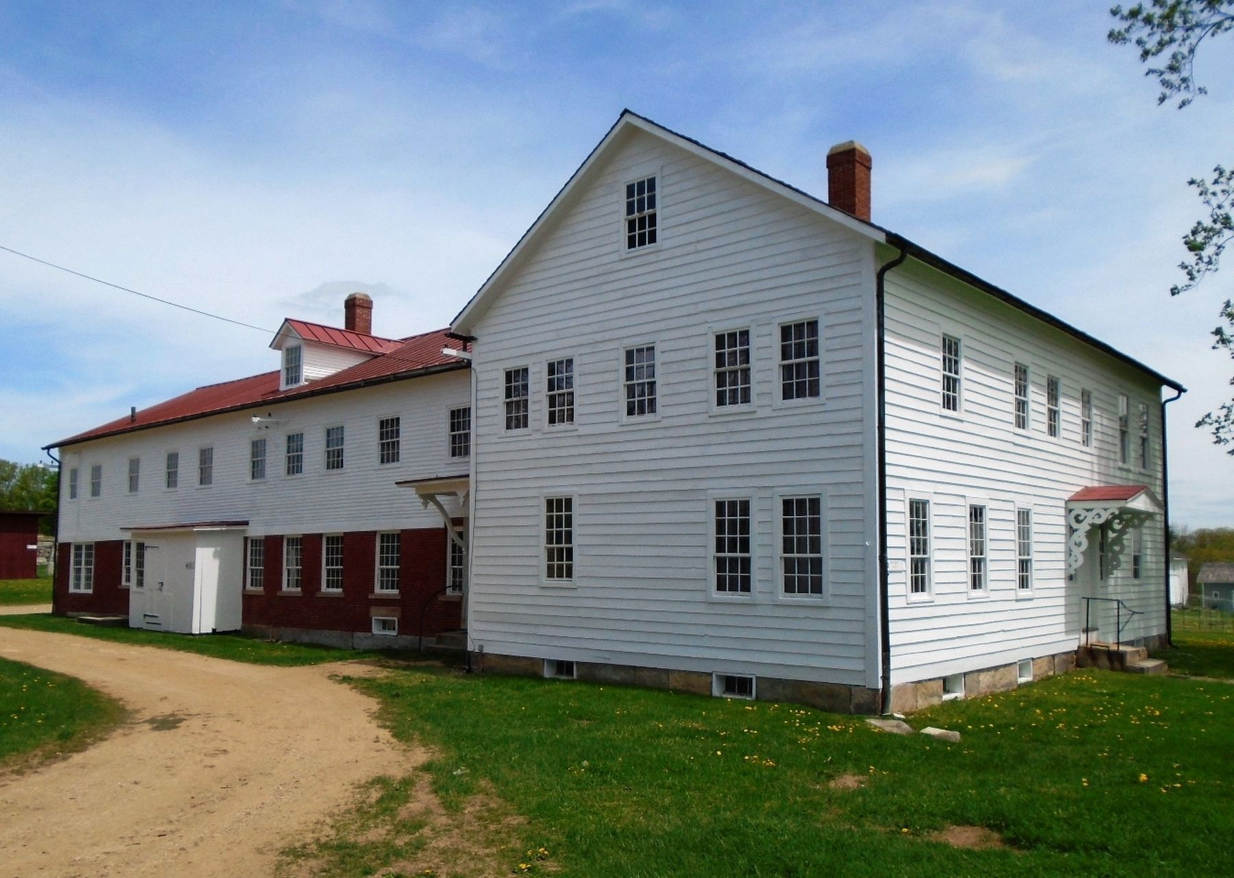 Spin Shop and Laundry at Canterbury Shaker Village image. Click for full size.