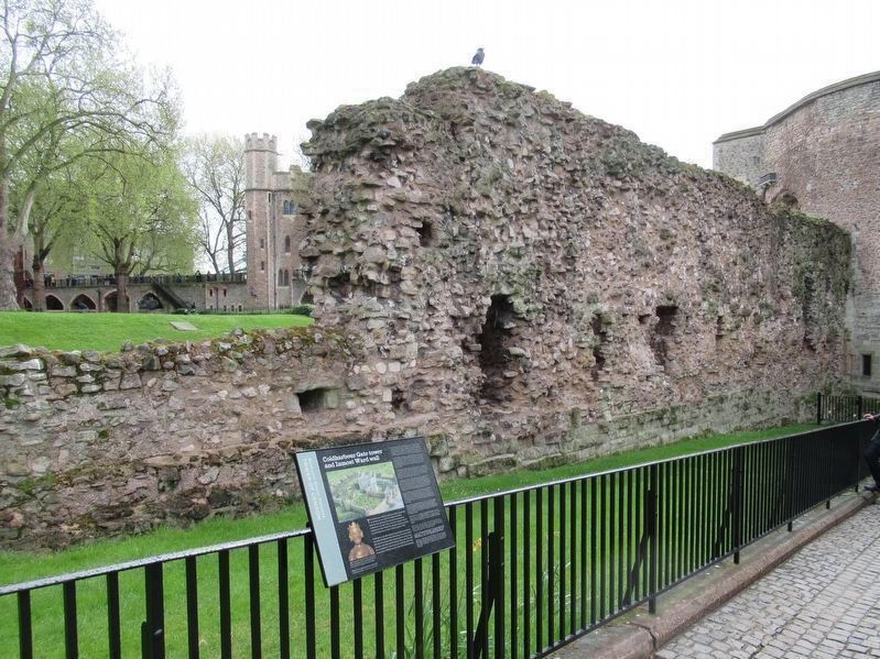 Coldharbour Gate Tower and Innermost Ward Wall image. Click for full size.