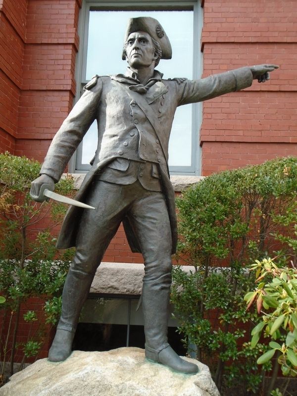 Brigadier General John Stark Statue image. Click for full size.