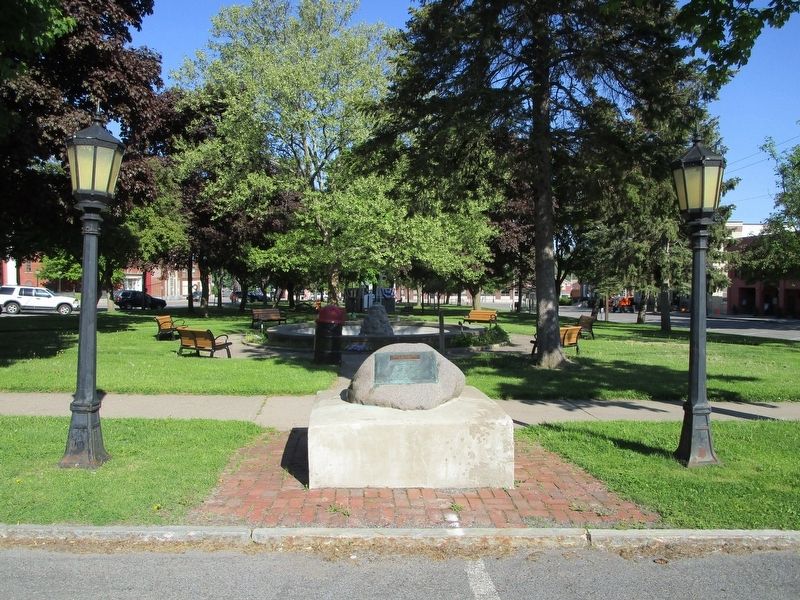 Town of Lyons Veterans Memorial image. Click for full size.