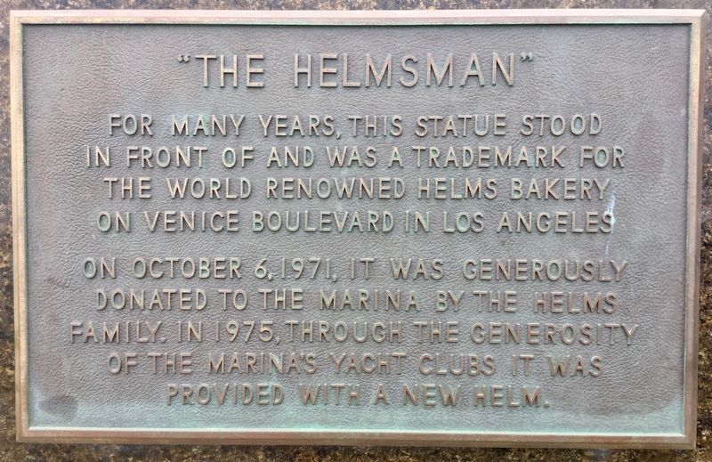 The Helmsman Marker. Click for full size. The Helmsman Marker image. Click for full size.