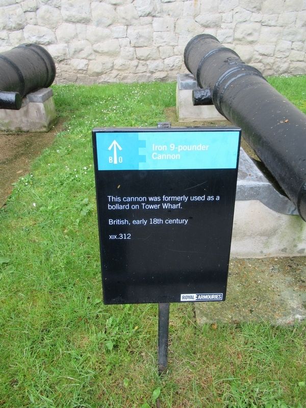 Iron 9-pounder Cannon Marker image. Click for full size.