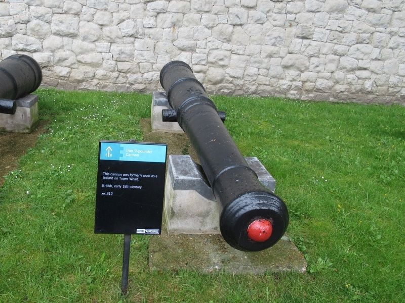 Iron 9-pounder Cannon Marker image. Click for full size.