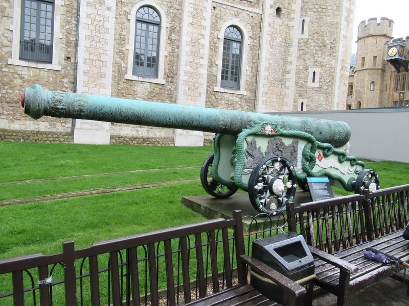 Bronze 24-pounder Cannon image. Click for full size.