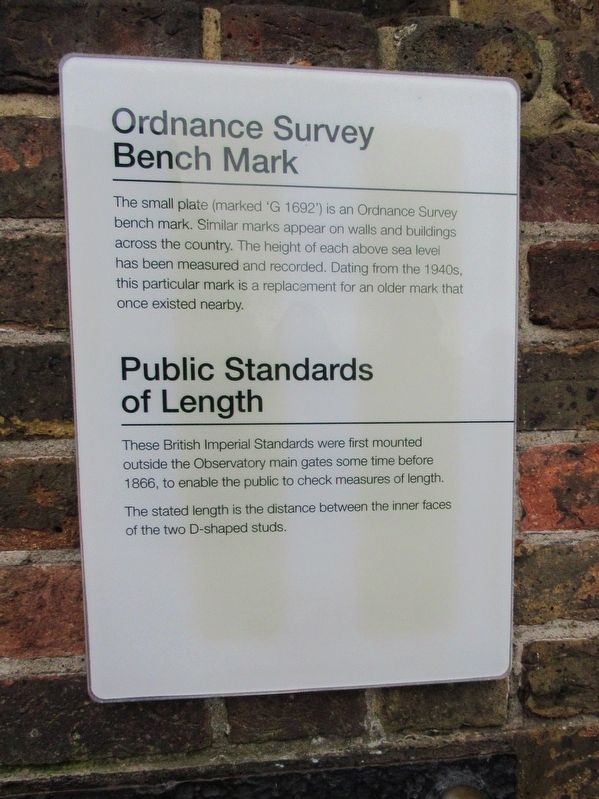 Ordnance Survey Bench Mark Marker image. Click for full size.