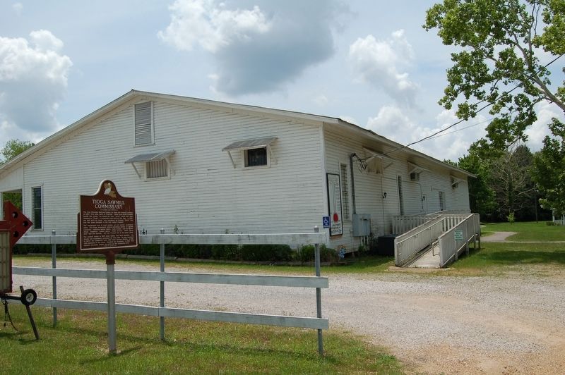 Tioga Sawmill Commissary Marker. Click for full size. Tioga Sawmill Commissary Marker image. Click for full size.