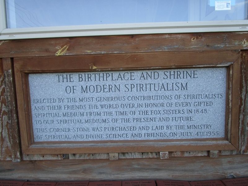 The Birthplace and Shrine of Modern Spiritualism image. Click for full size.