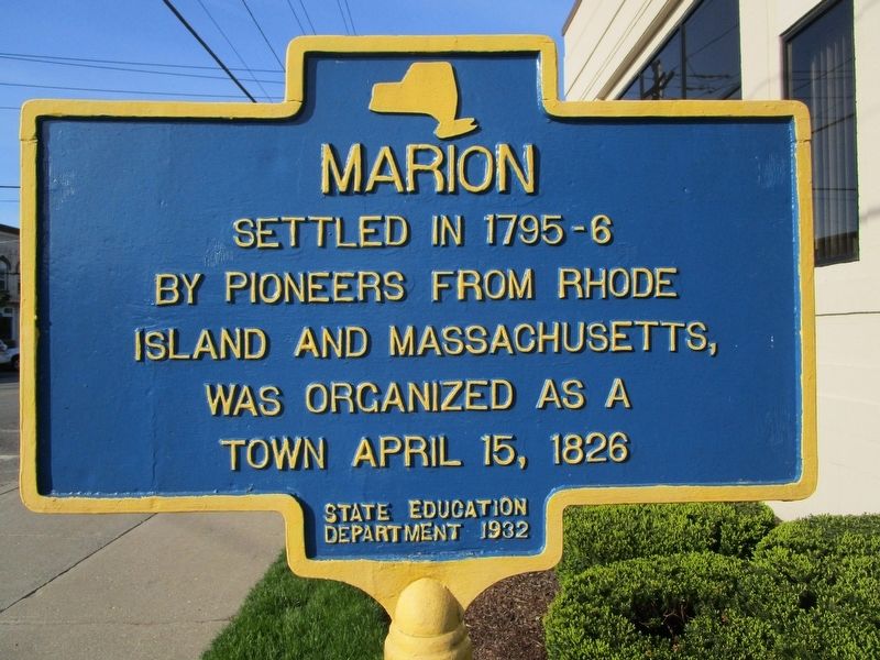 Marion Marker image. Click for full size.