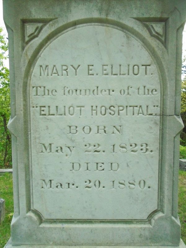 Mary E. Elliot Marker image. Click for full size.