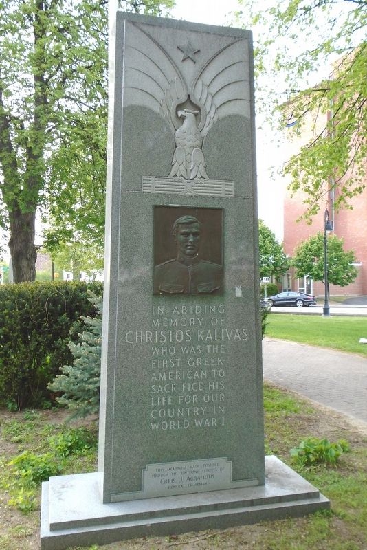 Christos Kalivas Monument image. Click for full size.