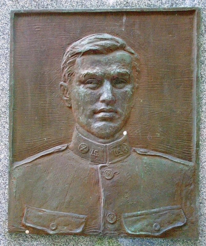 Christos Kalivas Relief on Monument image. Click for full size.