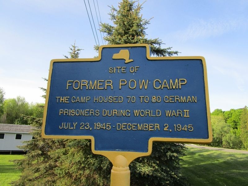 Former POW Camp Marker image. Click for full size.