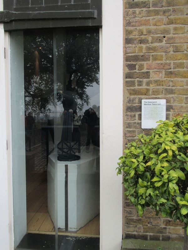 The Greenwich Meridian Telescope Marker image. Click for full size.