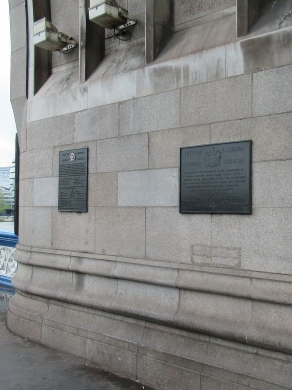 City of London Tower Bridge Marker image. Click for full size.