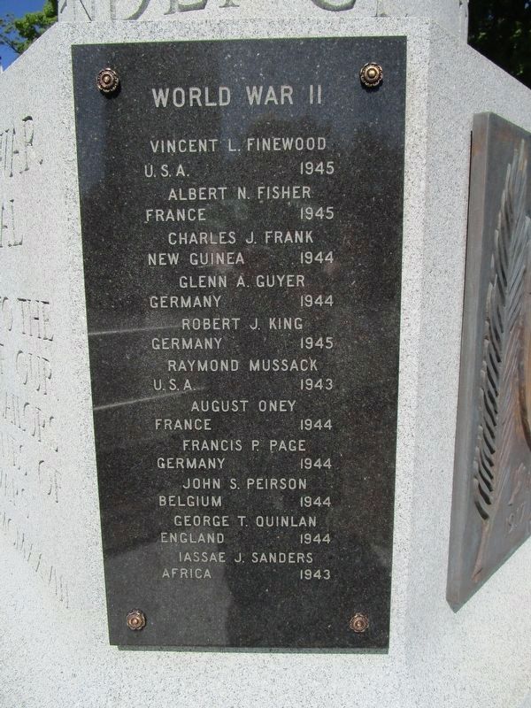 Arcadia War Memorial image. Click for full size.