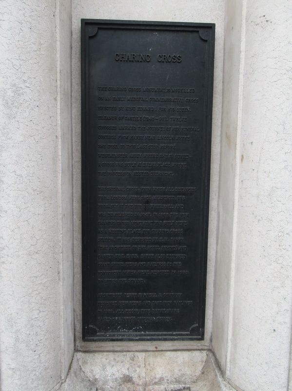 Charing Cross Marker. Click for full size. Charing Cross Marker image. Click for full size.