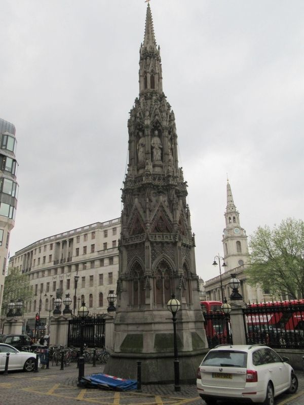 The Charing Cross Monument image. Click for full size.