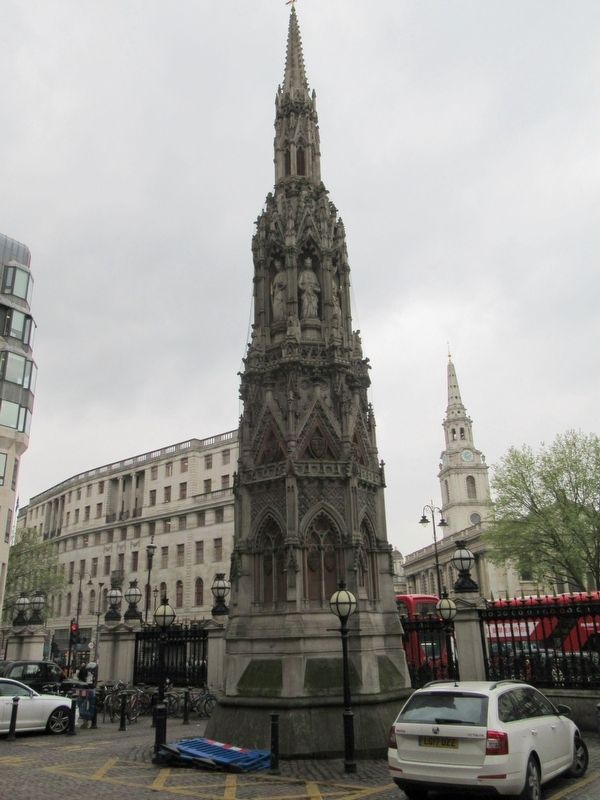 The Charing Cross Monument. Click for full size. The Charing Cross Monument image. Click for full size.