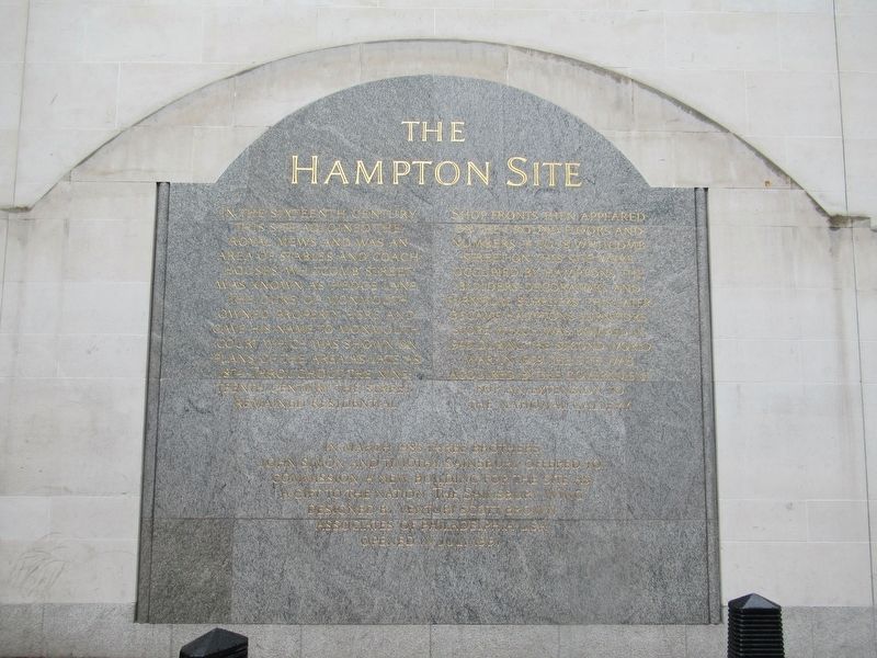 The Hampton Site Marker image. Click for full size.