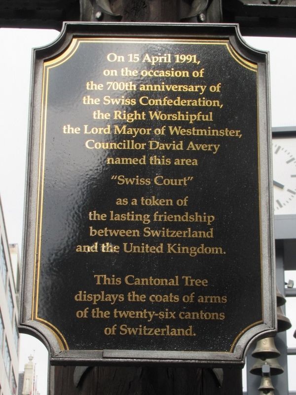 “Swiss Court” Marker. Click for full size. “Swiss Court” Marker image. Click for full size.