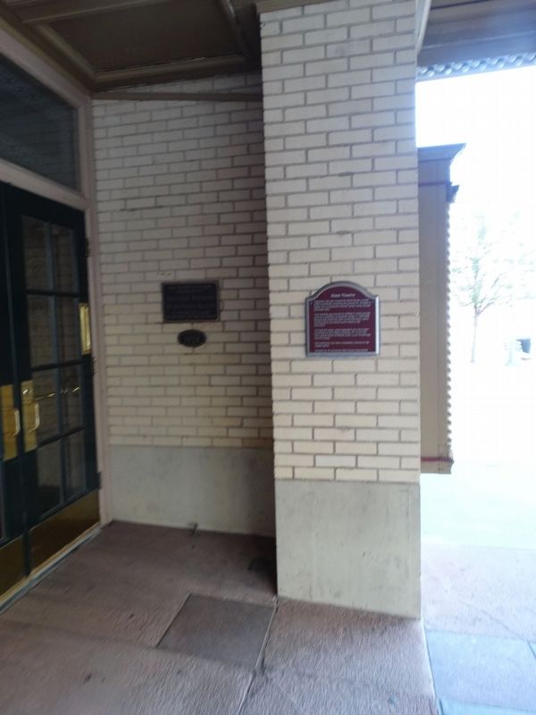 State Theatre Marker. Click for full size. State Theatre Marker image. Click for full size.