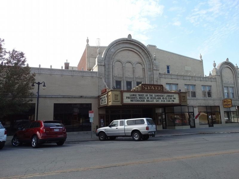 State Theatre Marker. Click for full size. State Theatre Marker image. Click for full size.