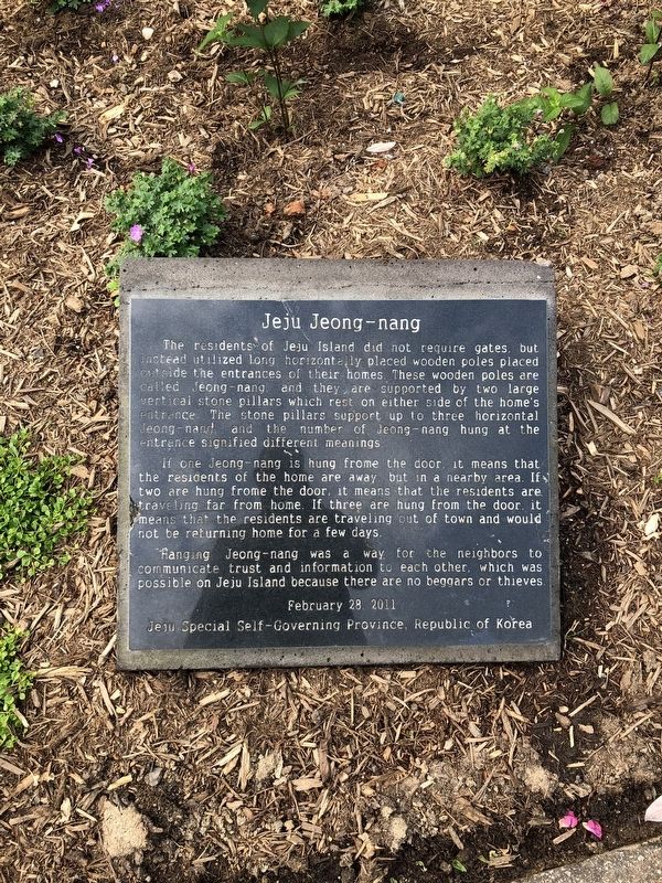 Jeju Jeong-nang Marker image. Click for full size.