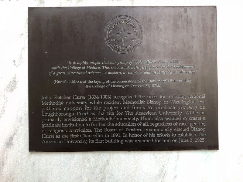 John Fletcher Hurst Marker image. Click for full size.