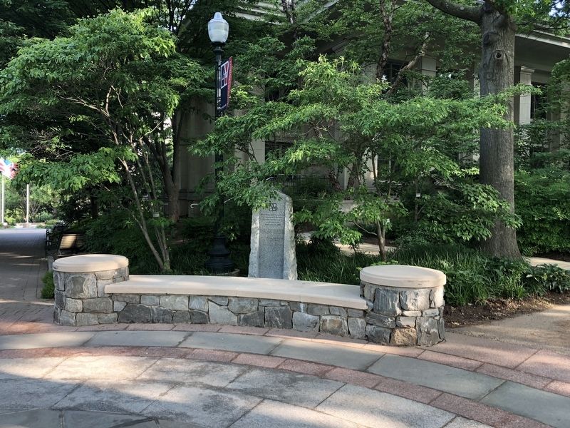 September 11 Memorial Marker. Click for full size. September 11 Memorial Marker image. Click for full size.